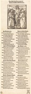 十字架上的基督与玛丽和圣约翰，1510年。 作者 阿尔布雷希特丢勒