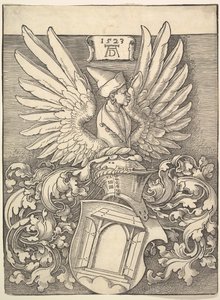 1523年，阿尔布雷希特·丢勒（AlbrechtDürer）的徽章。 作者 阿尔布雷希特丢勒