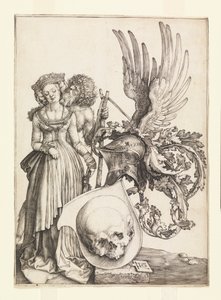 Vanitas 徽章 作者 阿尔布雷希特丢勒