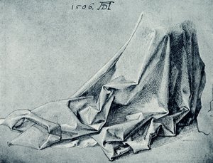帷幔研究 作者 阿尔布雷希特丢勒