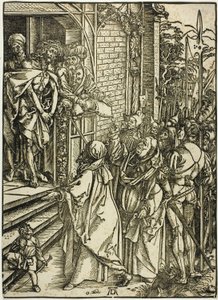 Ecce Homo - 基督的呈现，选自《大受难 作者 阿尔布雷希特丢勒