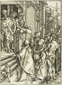 Ecce Homo - 基督的呈现，选自《大受难 作者 阿尔布雷希特丢勒
