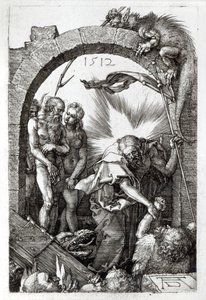 1512年，地狱或基督的堕落进入了凌波 作者 阿尔布雷希特丢勒