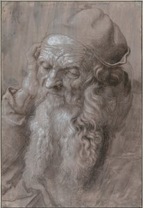 老人头，1521年 作者 阿尔布雷希特丢勒