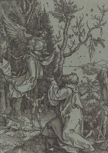 约阿希姆和天使，约1504年。 作者 阿尔布雷希特丢勒