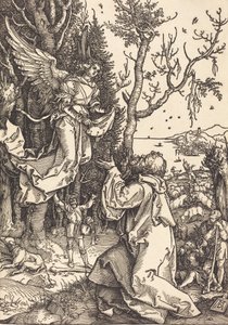 约阿希姆和天使，约1504年。 作者 阿尔布雷希特丢勒