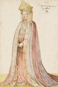 利沃尼亚女士，1521年。 作者 阿尔布雷希特丢勒