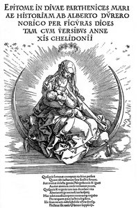 麦当娜（Madonna），1936年，1511年，《护理母亲和神灵》 作者 阿尔布雷希特丢勒