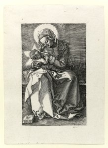 麦当娜护理孩子，1519年 作者 阿尔布雷希特丢勒