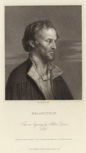 Melancthon  - 德国改革家兼马丁路德的合作者（1497 1560） 作者 阿尔布雷希特丢勒