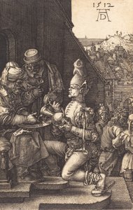 彼拉多洗手》，1512年。 作者 阿尔布雷希特丢勒