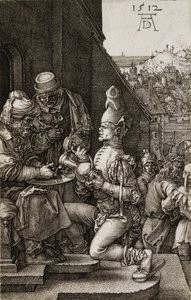 彼拉多在激情中洗手，1512年 作者 阿尔布雷希特丢勒