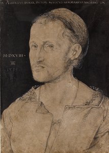 汉斯-博格克迈尔的肖像，1518年 作者 阿尔布雷希特丢勒