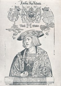 查理五世皇帝肖像，1519年1906年 作者 阿尔布雷希特丢勒