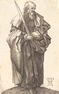 圣西蒙，1523年。 作者 阿尔布雷希特丢勒