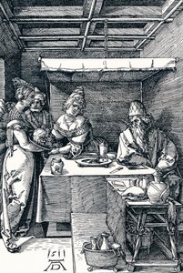 莎乐美（Salome）向希罗迪亚斯（Herodias）展示了施洗者圣约翰的头，1511年1906年 作者 阿尔布雷希特丢勒