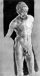 裸体自画像，c1507，1936年