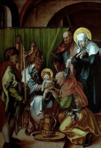 耶稣的七种悲伤多息割礼，1495-1496年。 作者 阿尔布雷希特丢勒