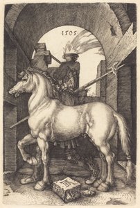 小马，1505年。 作者 阿尔布雷希特丢勒