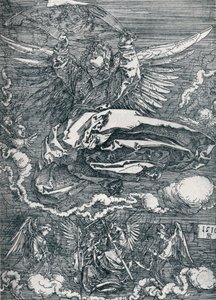 Sudarium由天使展示，1516年1906年 作者 阿尔布雷希特丢勒