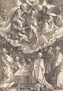 圣母升天和加冕图》，1510年。 作者 阿尔布雷希特丢勒