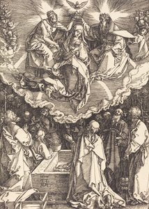 圣母升天和加冕图》，1510年。 作者 阿尔布雷希特丢勒