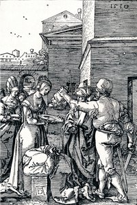施洗者圣约翰的斩首，1510年，1906年 作者 阿尔布雷希特丢勒