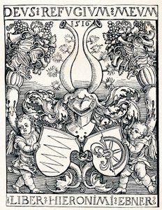 杰罗姆·埃伯纳（Jerome Ebner）的书本，1516年，1906年 作者 阿尔布雷希特丢勒