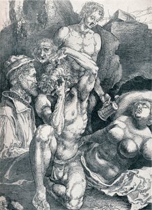 绝望的男人，1513-1517年1906年 作者 阿尔布雷希特丢勒