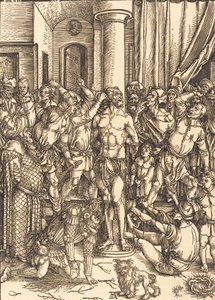 鞭刑》，约1497年。 作者 阿尔布雷希特丢勒