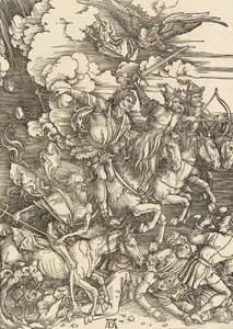 四骑士》，1498年。 作者 阿尔布雷希特丢勒