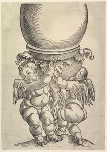 1517年，大柱底街区。 作者 阿尔布雷希特丢勒