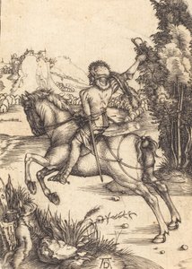 小信使》，约1496年。 作者 阿尔布雷希特丢勒