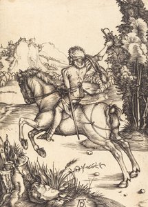 小信使》，约1496年。 作者 阿尔布雷希特丢勒