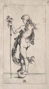 小财富，c。 1497。 作者 阿尔布雷希特丢勒