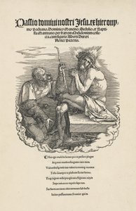 被士兵嘲笑的悲伤的人》，可能是1511年。 作者 阿尔布雷希特丢勒