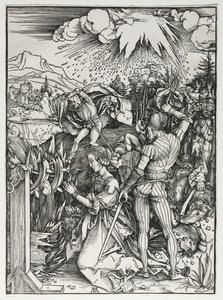 亚历山大·圣凯瑟琳的Mart难c。 1497。 作者 阿尔布雷希特丢勒