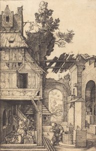 耶稣诞生》，1504年。 作者 阿尔布雷希特丢勒