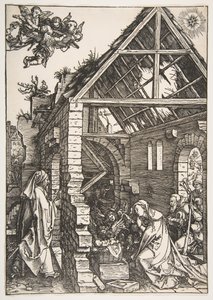 耶稣诞生，摘自《处女的生活》，1502-3年。 作者 阿尔布雷希特丢勒