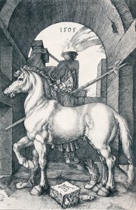 小马，1505年1906年 作者 阿尔布雷希特丢勒