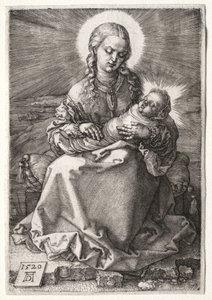 处女与被包裹的孩子，1520年。 作者 阿尔布雷希特丢勒