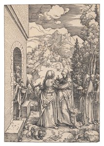 探视》，1503年。 作者 阿尔布雷希特丢勒