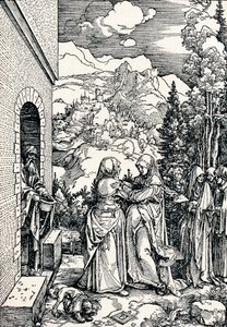 The Visitation，1506 1906 作者 阿尔布雷希特丢勒