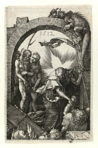 Christ at Limbo (with Adam and Eve) 作者 阿尔布雷希特丢勒