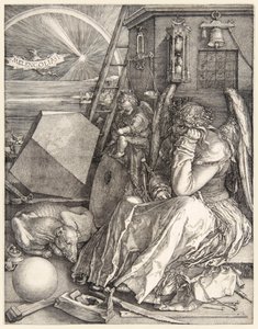 AlbrechtDürer（1471-1528）的Melencolia I于1514年完成了他的3幅大师版画。 作者 阿尔布雷希特丢勒