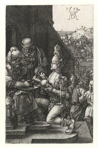彼拉多洗手，1512年 作者 阿尔布雷希特丢勒
