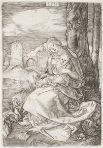 The Virgin and Child with the Pear 作者 阿尔布雷希特丢勒