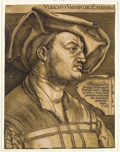 乌尔里希·瓦恩布尔（Ulrich Varnbuler），1522年 作者 阿尔布雷希特丢勒