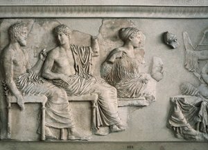 Poseidon, Apollo, Artemis and Aphrodite represented on the east frieze of the Parthenon 作者 cam烯（至）