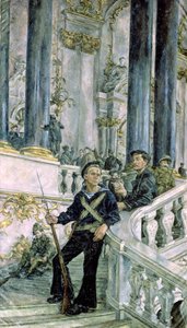 攻占冬宫，1917 年 11 月 7 日